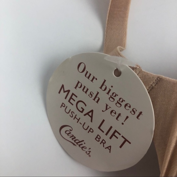 NWT CANDIES’S Women’s Push-up Bra Size 32D Tan - Picture 3 of 11